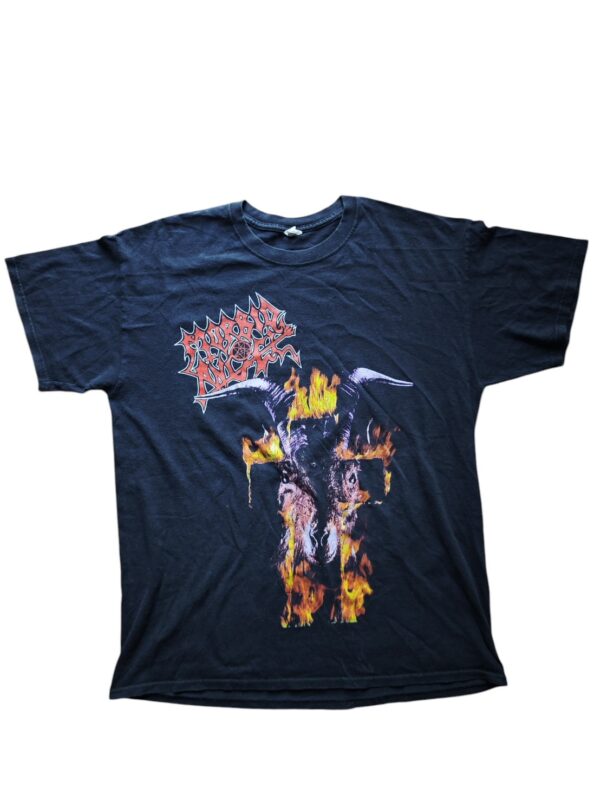 เสื้อยืดมือ 2 เสื้อวินเทจสไตล์ anvil